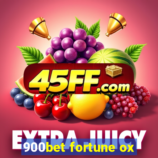 900bet fortune ox